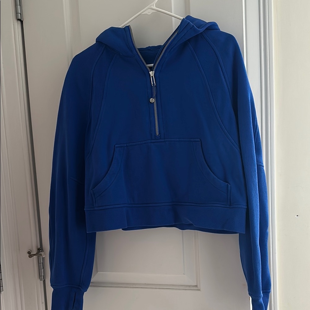 Lululemon Blue Scuba Hoodie